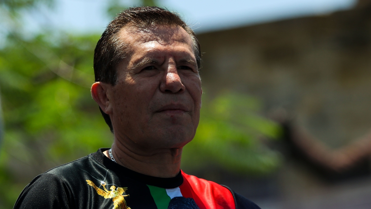 Julio César Chávez y su inesperada reacción ante una broma (Imago7)