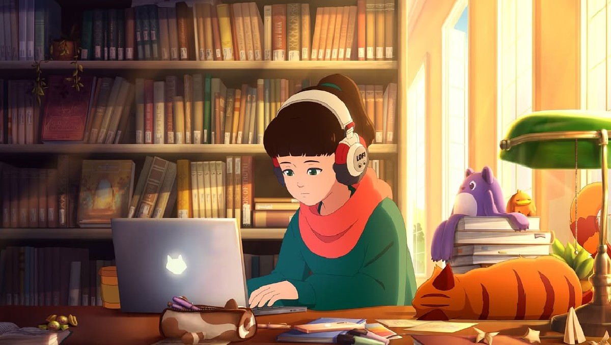 Lofi Girl: la historia de la niña que estudia en YouTube. | FOTO: Lofi Girl