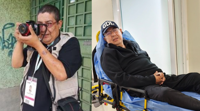 El periodista José Cruz Vázquez fue atacado durante una transmisión en vivo.  | Redes Sociales José Cruz Vázquez Informa