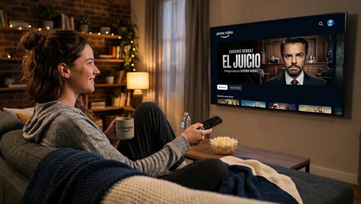 Una persona viendo Prime Video. | FOTO: Milenio - Imagen de referencia.