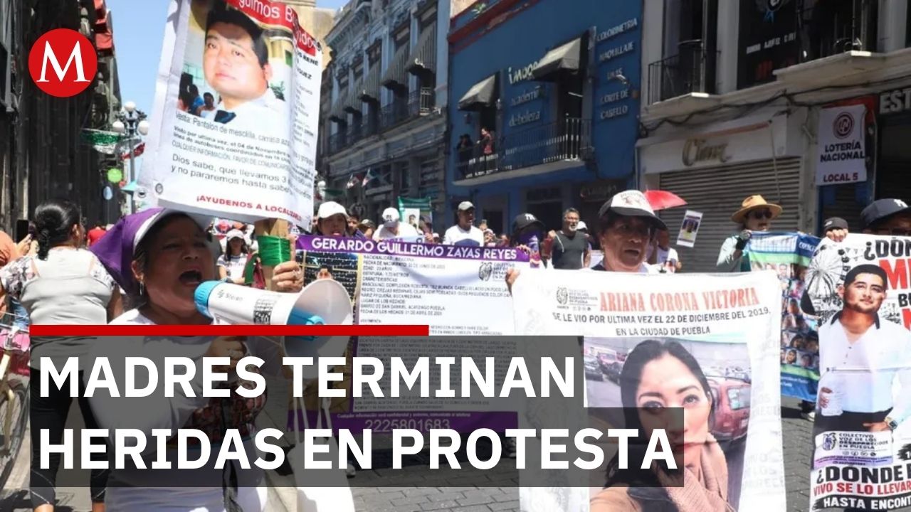 Protesta de Madres en Resistencia termina con tres mujeres heridas en Tuxtla Gutiérrez, Chiapas