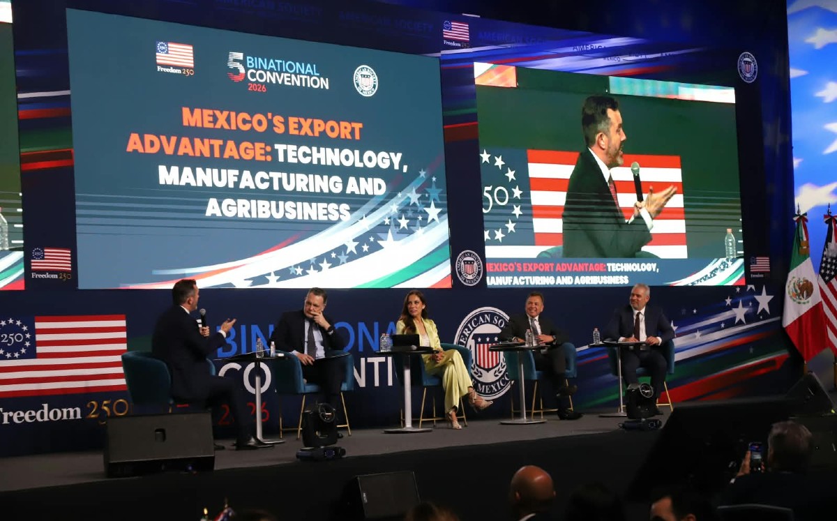 Quinta Convención Binacional de American Society of Mexico 2026. | Foto: Javier Ríos
