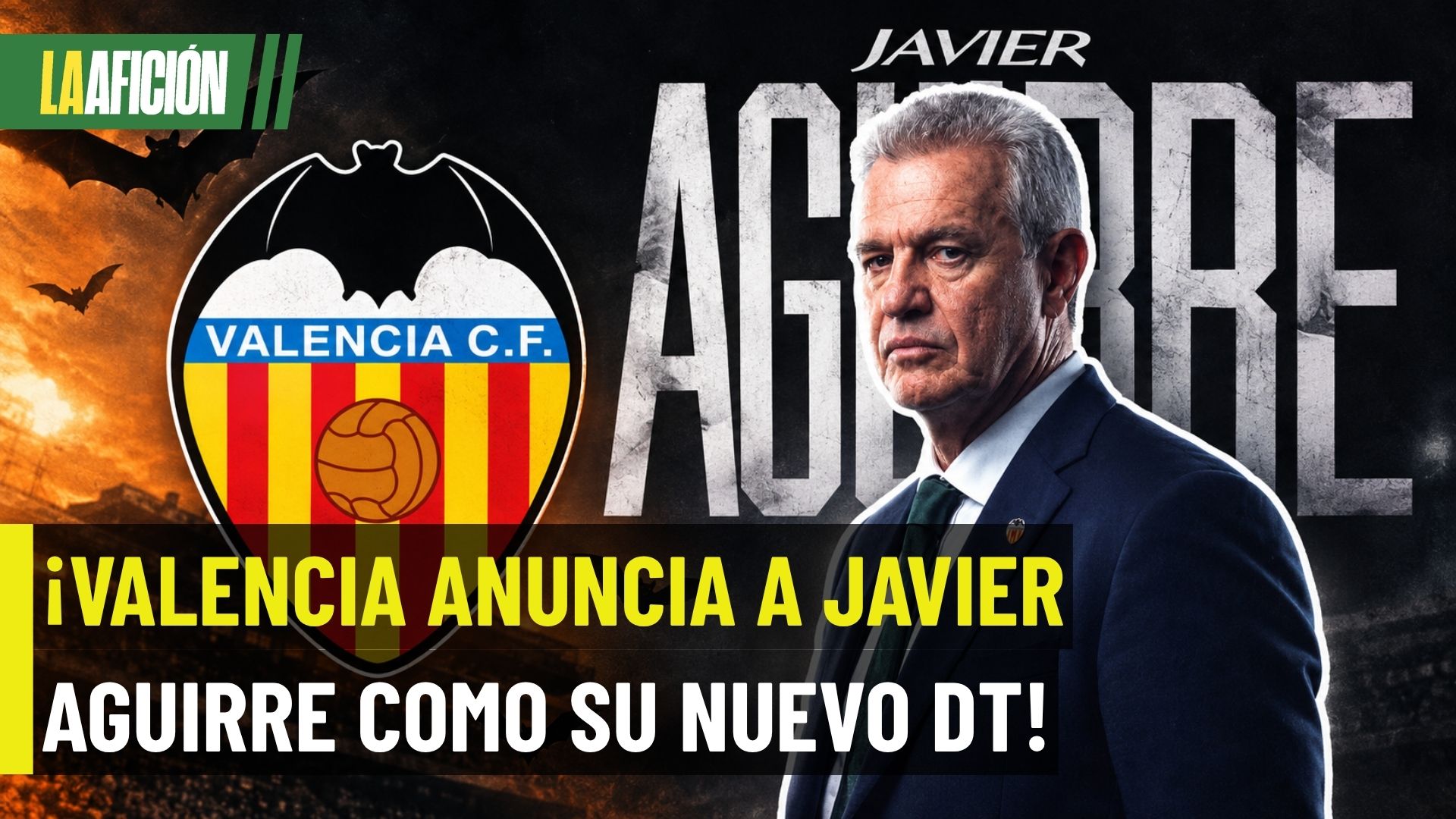 ¡Regresa el ‘Vasco’! Es anunciado como nuevo DT de Valencia