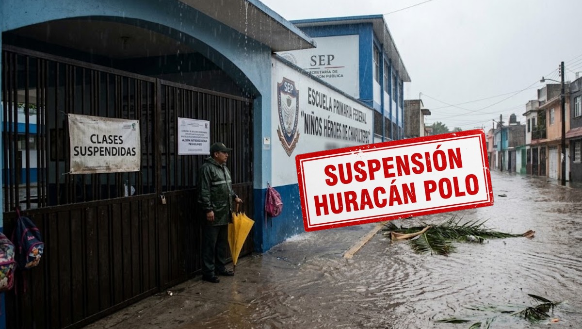 Qué estados NO tienen clases por huracán 'Polo'? Lista completa