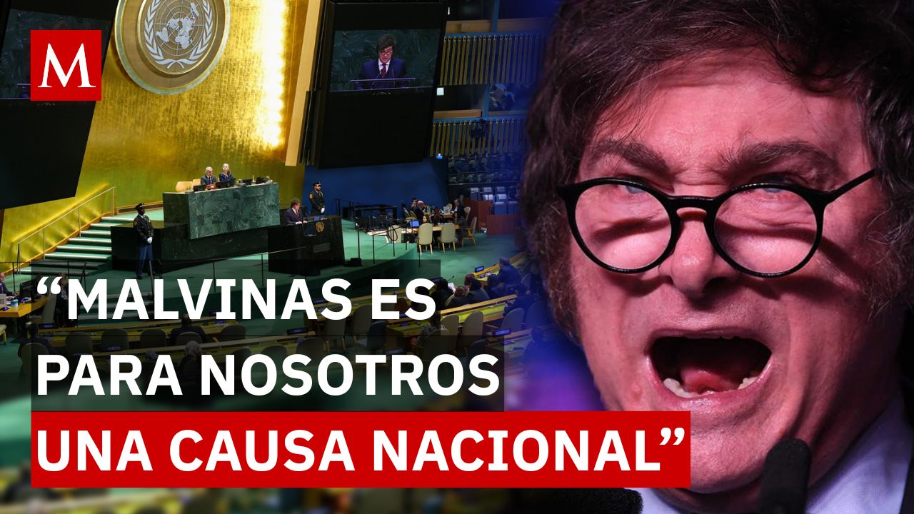 ¡Tensión por las Malvinas! Milei exige negociar con Reino Unido ante la Asamblea de la ONU