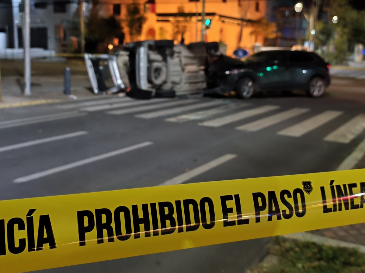 El accidente ocurrió en la colonia Americana. (Vicente Torres)