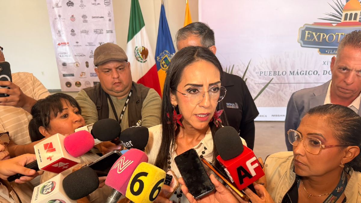 La alcaldesa de Tlaquepauqe, Laura Imelda Pérez Segura, afirmó el proyecto del cablebús sucederá. (Roberto Hurtado)