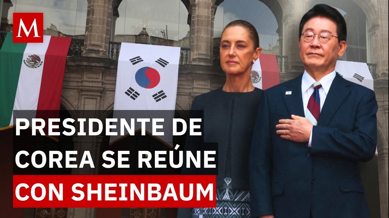 ¡Tras 16 años sin visitas! El presidente de Corea llega a México para reunirse con Sheinbaum