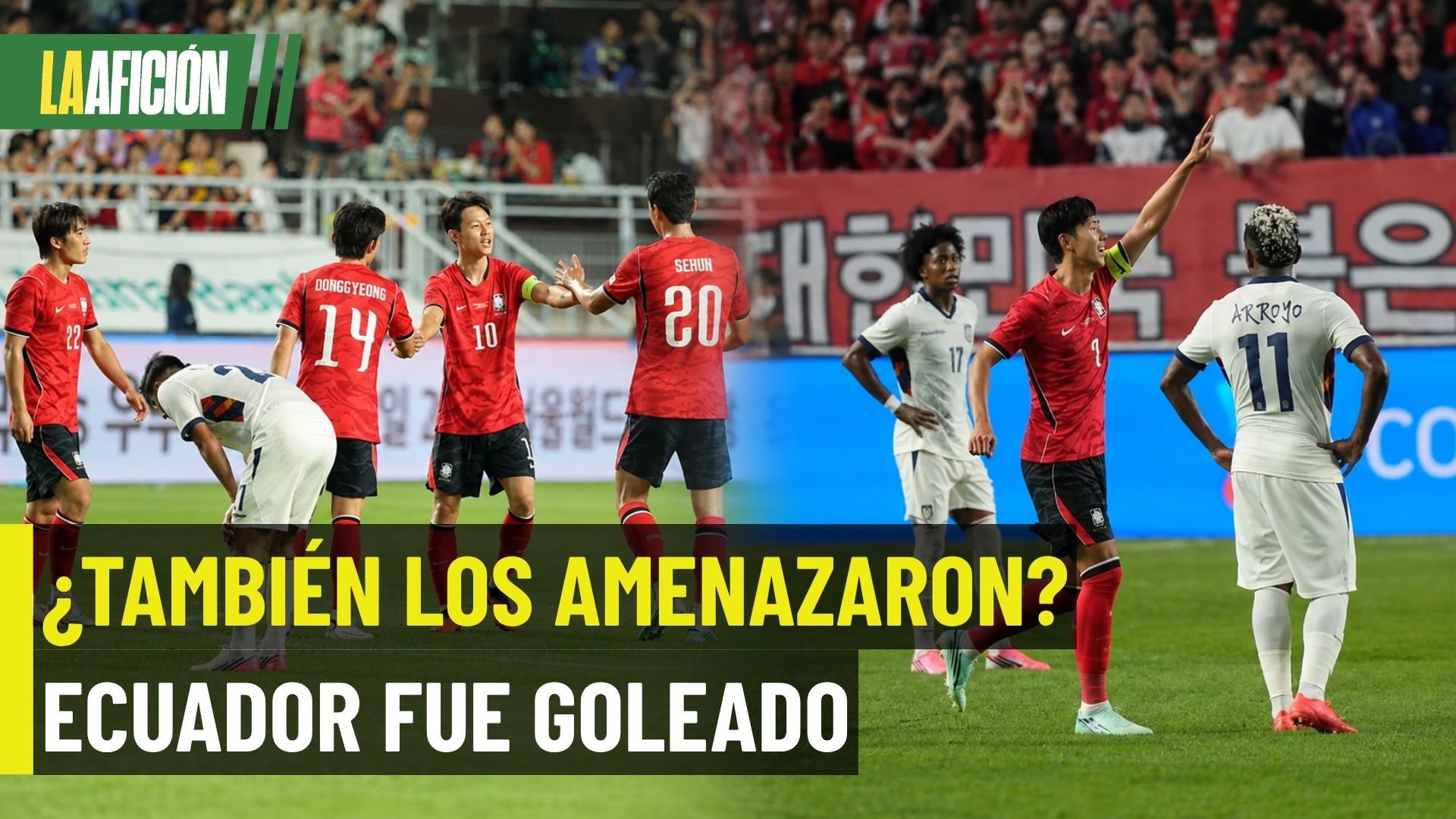 Corea del Sur le pinta la cara a Ecuador