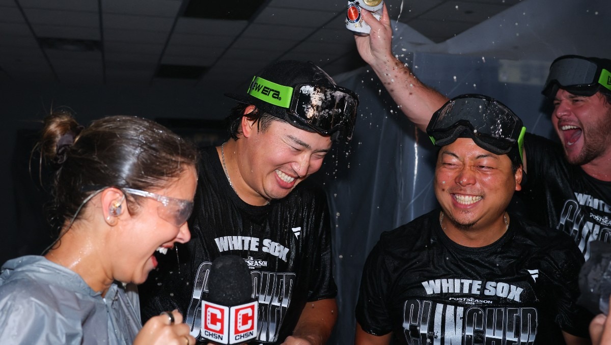 Chicago celebra: Medias Blancas y Cachorros van a playoffs. (Agencia AFP)