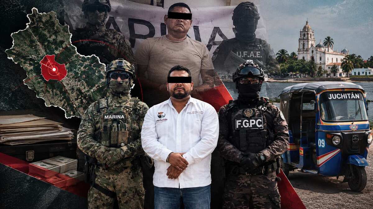 Los Cromos son una célula del CJNG que operaran en Oaxaca | Diseño: Rafael Mejía creada con IA.
