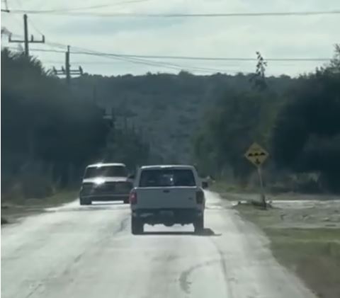 Un hecho de crueldad animal quedó registrado en video sobre la carretera San Cristóbal–Cardonal. (Video)