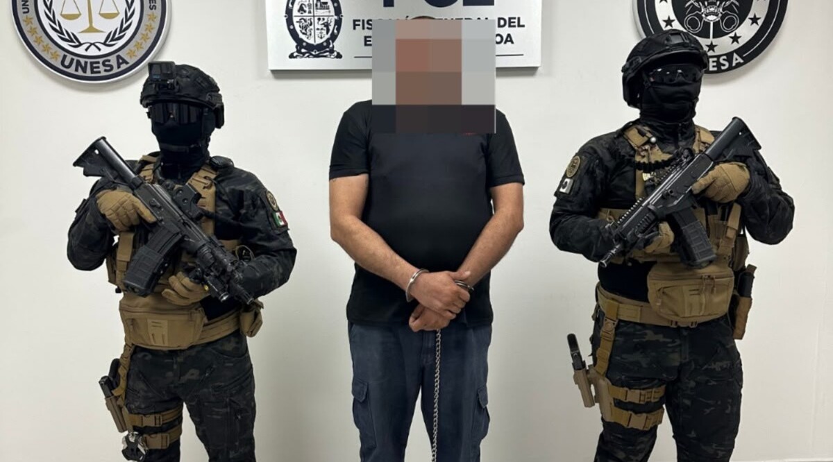 Detienen a Florentino por asesinato de hermano de Héctor Melesio. | Foto: Fiscalía de Sinaloa
