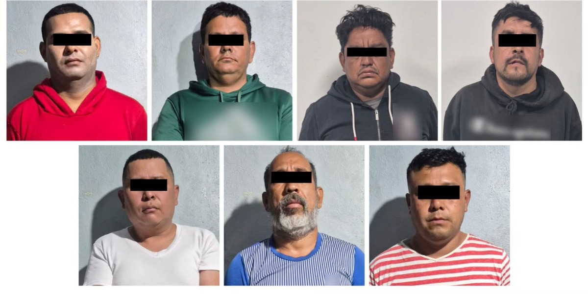 Durante las diligencias en Miguel Hidalgo e Iztapalapa fueron detenidos siete sujetos y se recuperaron placas y vehículos robados.| Foto: Especial