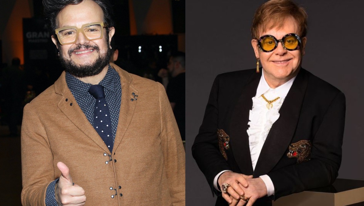 Elton John habla de su concierto en México; redes reviven cuando Aleks Syntek aseguró que lo comparaban con él | Mezcalent