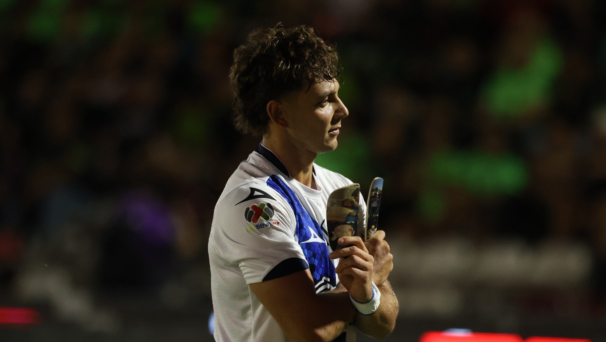 Ignacio Maestro Puch, delantero del Club Puebla | Cortesía
