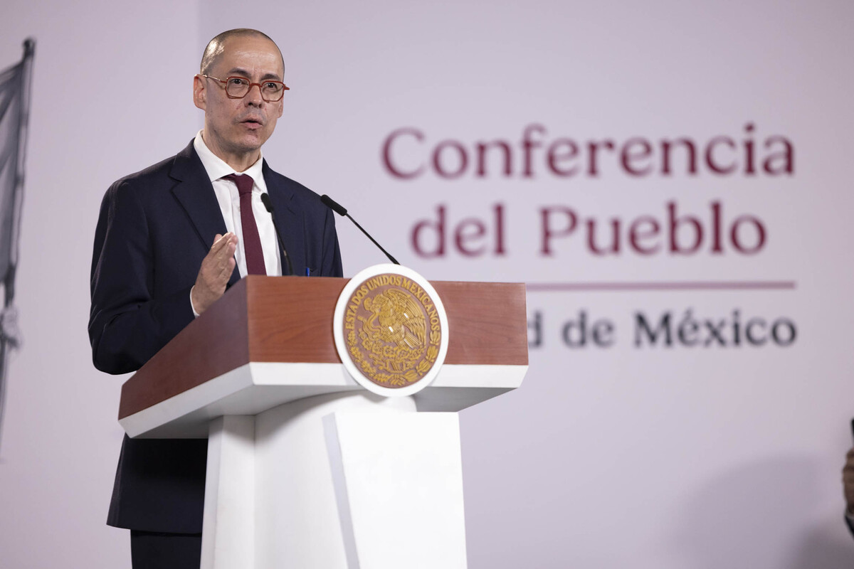 José Antonio Merino en La Mañanera del Pueblo 24 de septiembre. | Presidencia