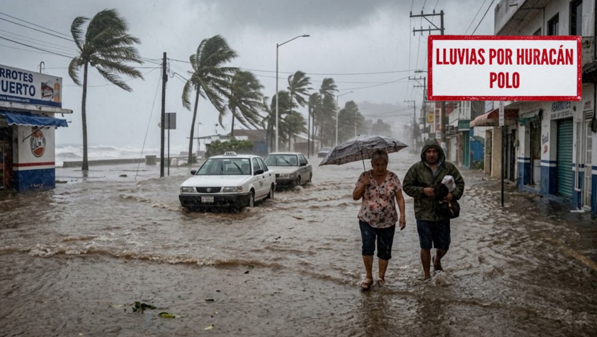 Lluvias en México por huracán 'Polo' | IA Discover