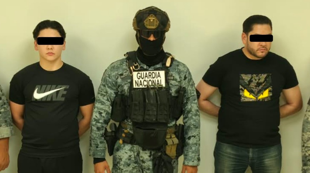 'El Niño' fue detenido en compañía de otro sujeto en Mexicali | Foto: Defensa