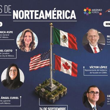 Lideres que fortalecen la relacion entre México, EU y Canada