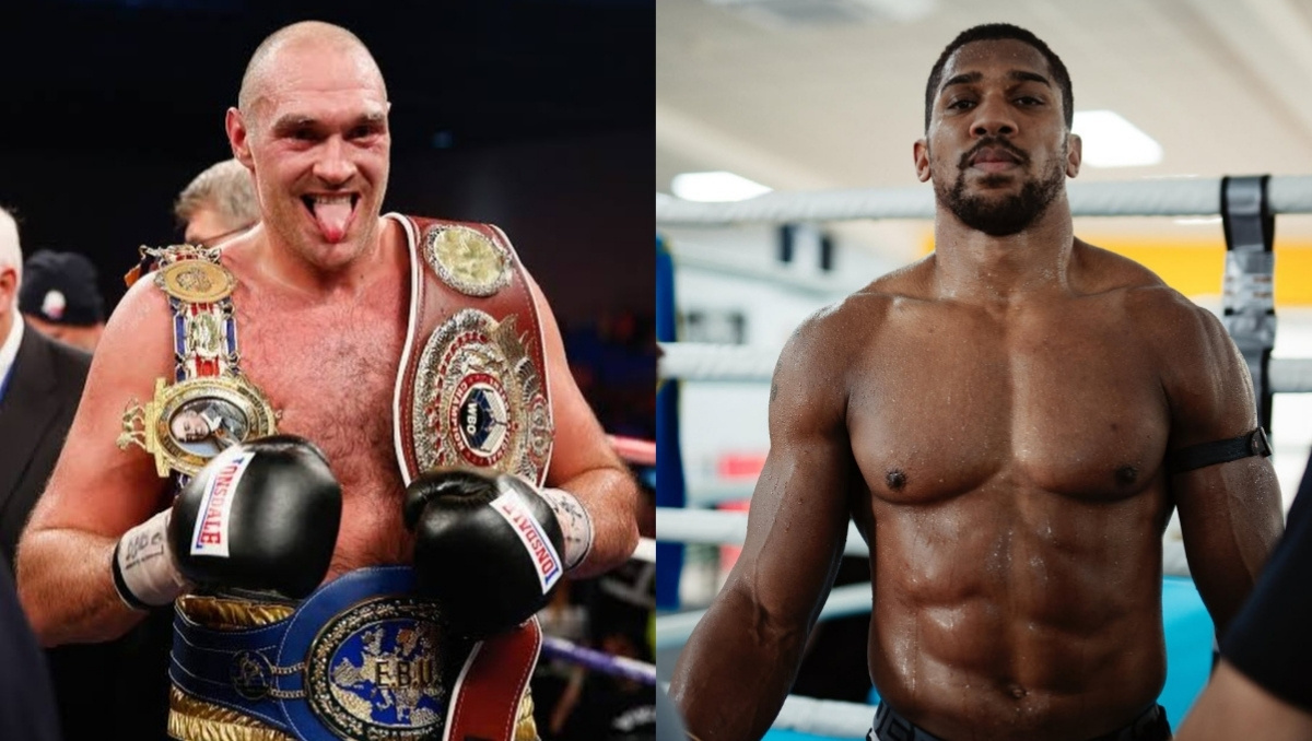 Pelea Tyson Fury vs Anthony Joshua tiene fecha y sede (Instagram @tysonfury / @anthonyjoshua)