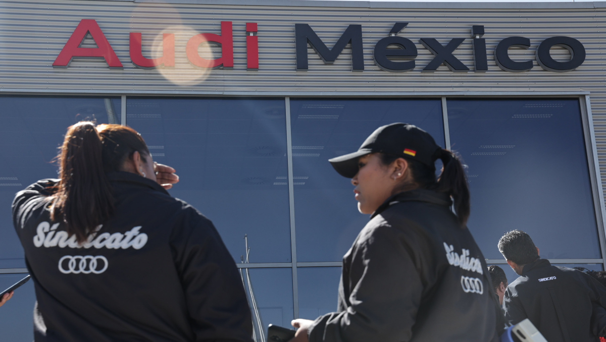 Programan paros productivos en Audi Puebla para elección sindical | EsImagen
