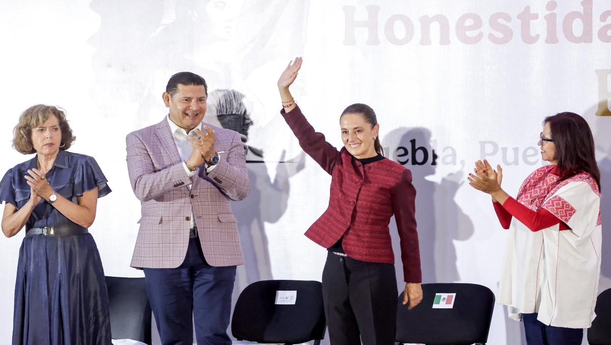 Programas federales benefician más de 2 millones en Puebla: Sheinbaum | EsImagen