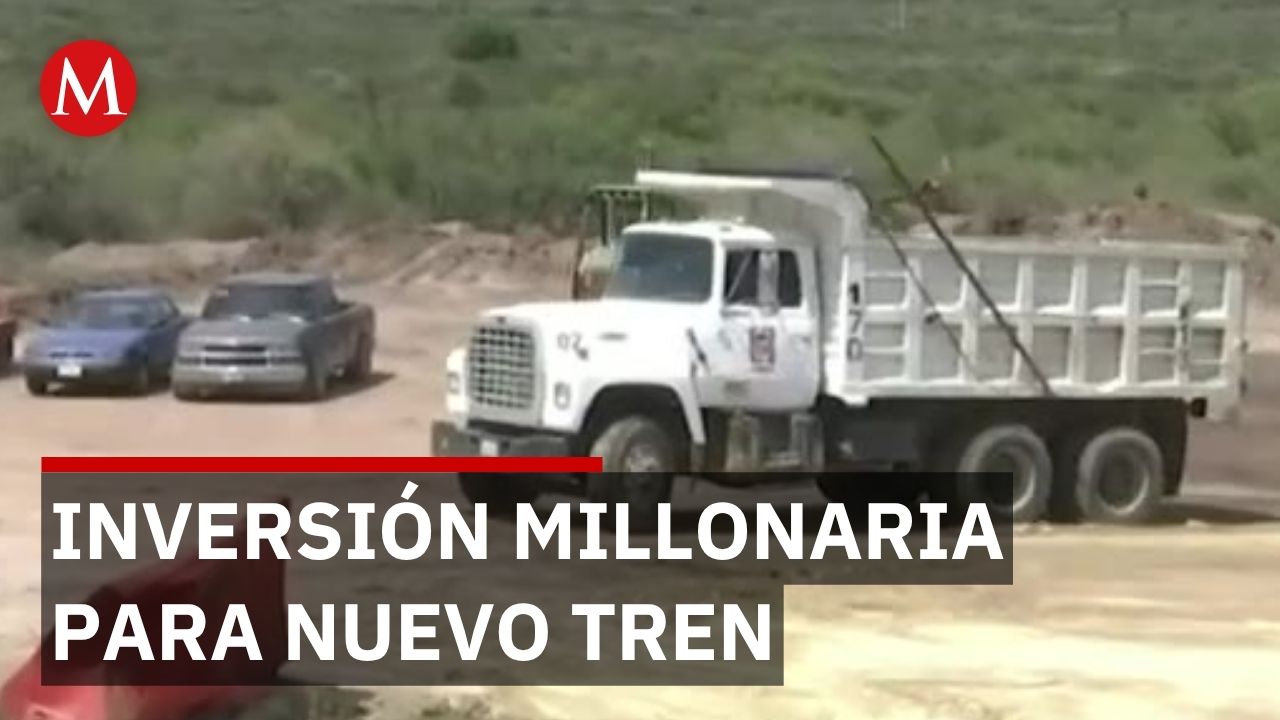 Proyecto de tren Saltillo-Nuevo Laredo avanza con inversión de 457 mil millones de pesos