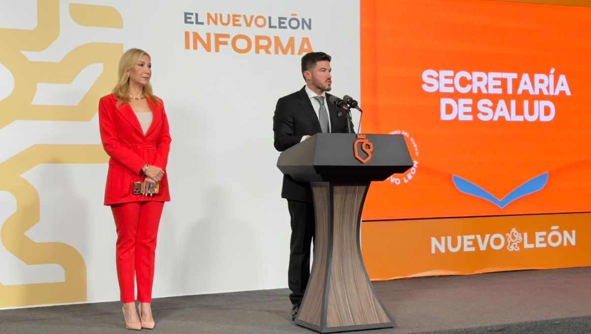 Samuel García destacó que el hospital tiene un 55 por ciento de avance. | Víctor González