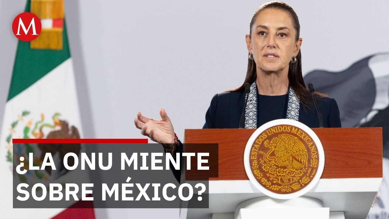 Sheinbaum encara reporte de la ONU: "No hay desaparición forzada desde el Estado"