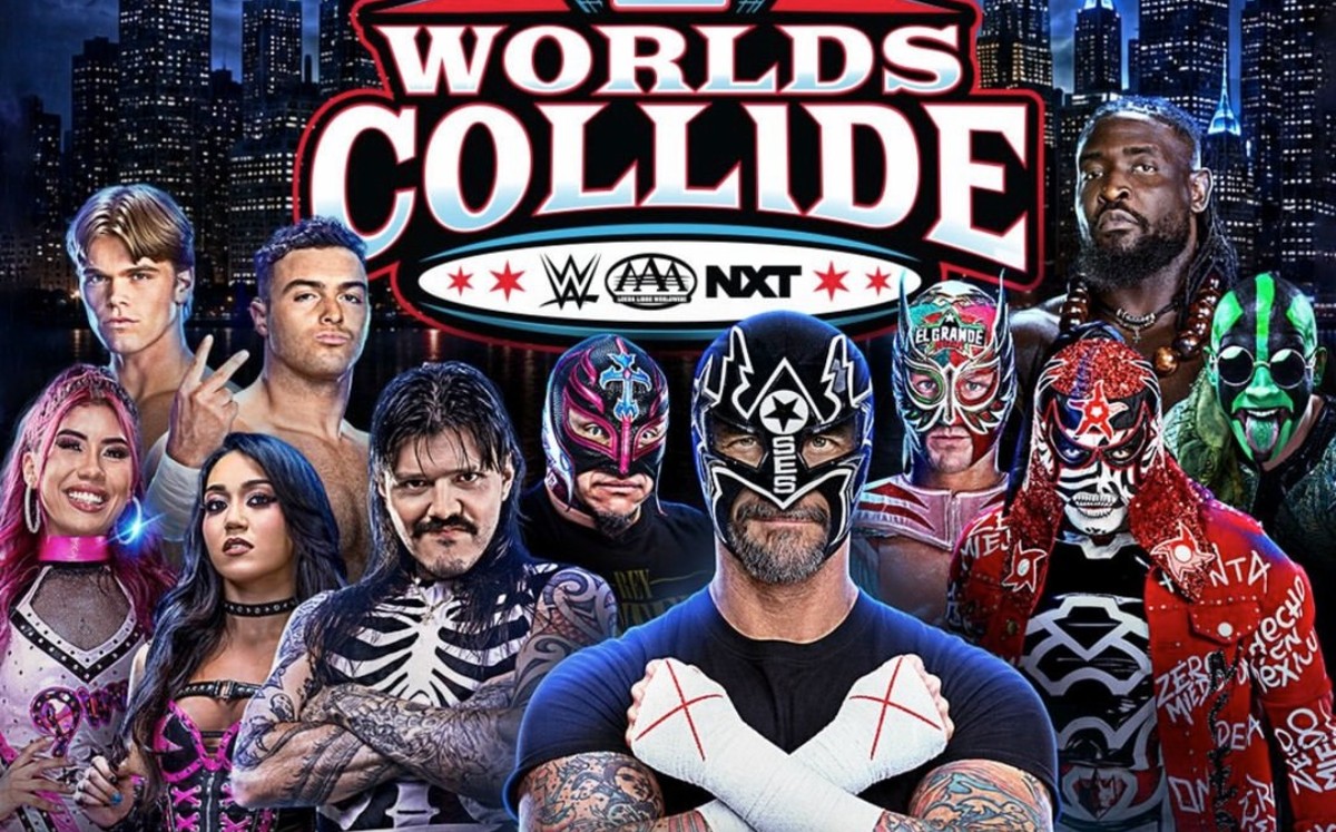 Worlds Collide 2026 EN VIVO peleas de WWE y Triple A: Dónde ver y horario (Instagram @theallstatearena)