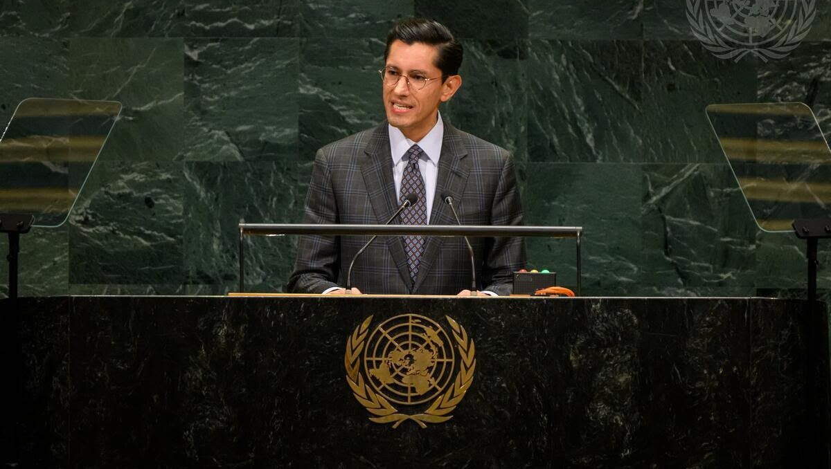 El canciller Velasco estuvo al frente de la representación mexicana ante la ONU | Foto: Especial