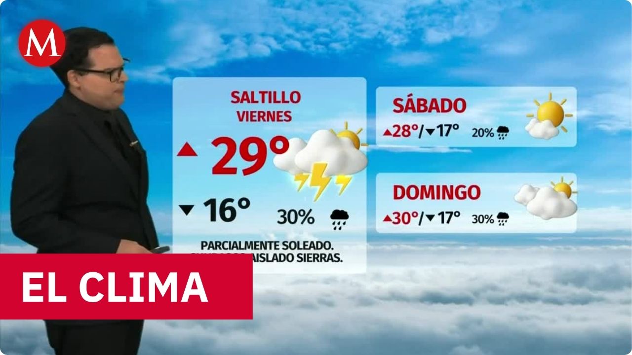 Clima de hoy viernes 25 de septiembre de 2026 | Pronóstico con Nelson Valdez
