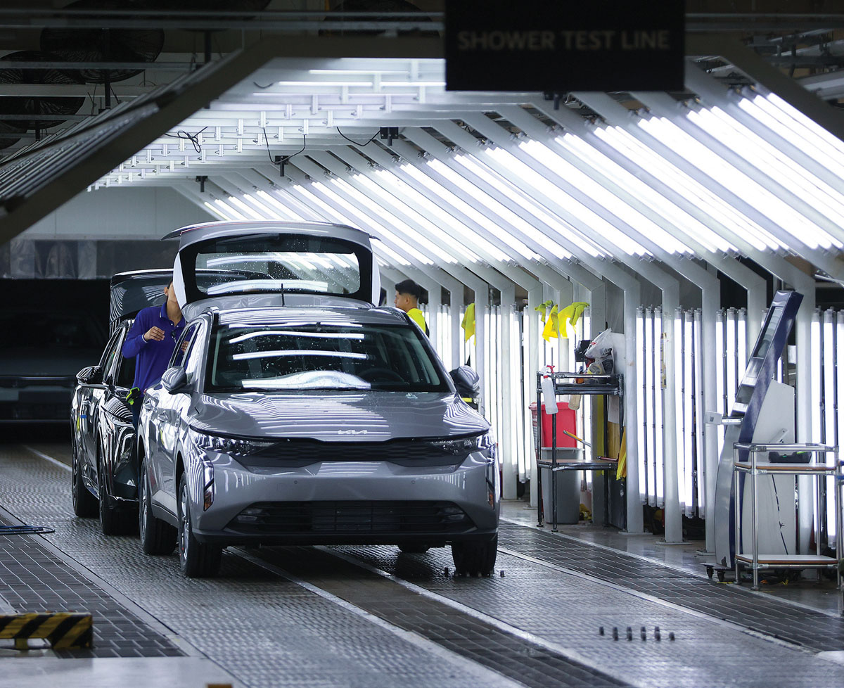 El Cluster Automotriz de Nuevo León consolida al estado como uno de los centros de manufactura y exportación de vehículos de la región. Jorge López.