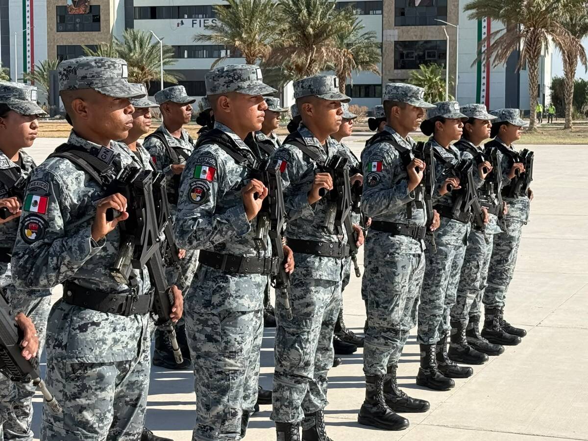 Coahuila mantiene 2 mil elementos de la Guardia Nacional. | Foto: Iván Sánchez.