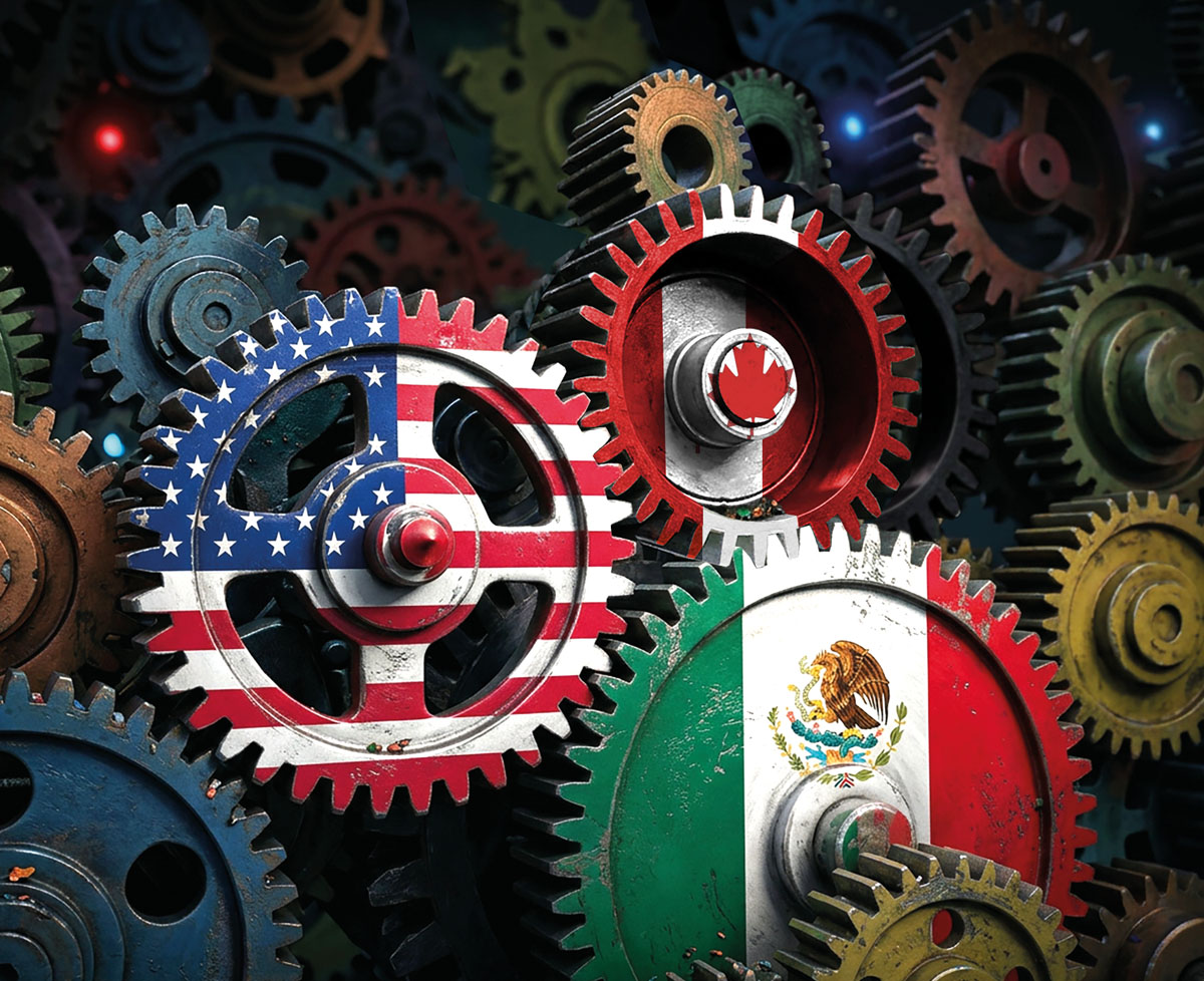 El bloque de Norteamérica y unión a través del tiempo. Especial