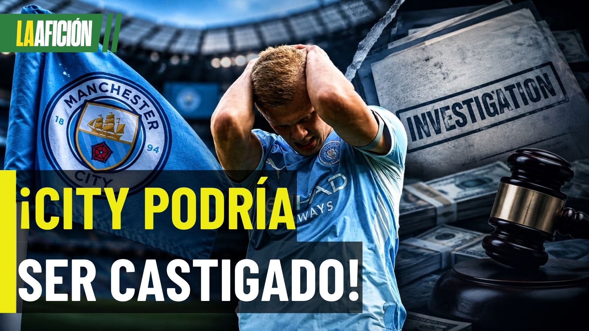 ¡ESCÁNDALO EN INGLATERRA! Manchester City es culpable de 130 irregularidades financieras