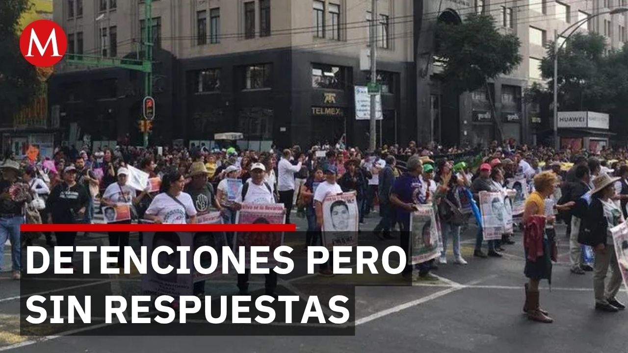 Gobierno detiene personas por Ayotzinapa pero sigue sin explicar qué pasó con los 43