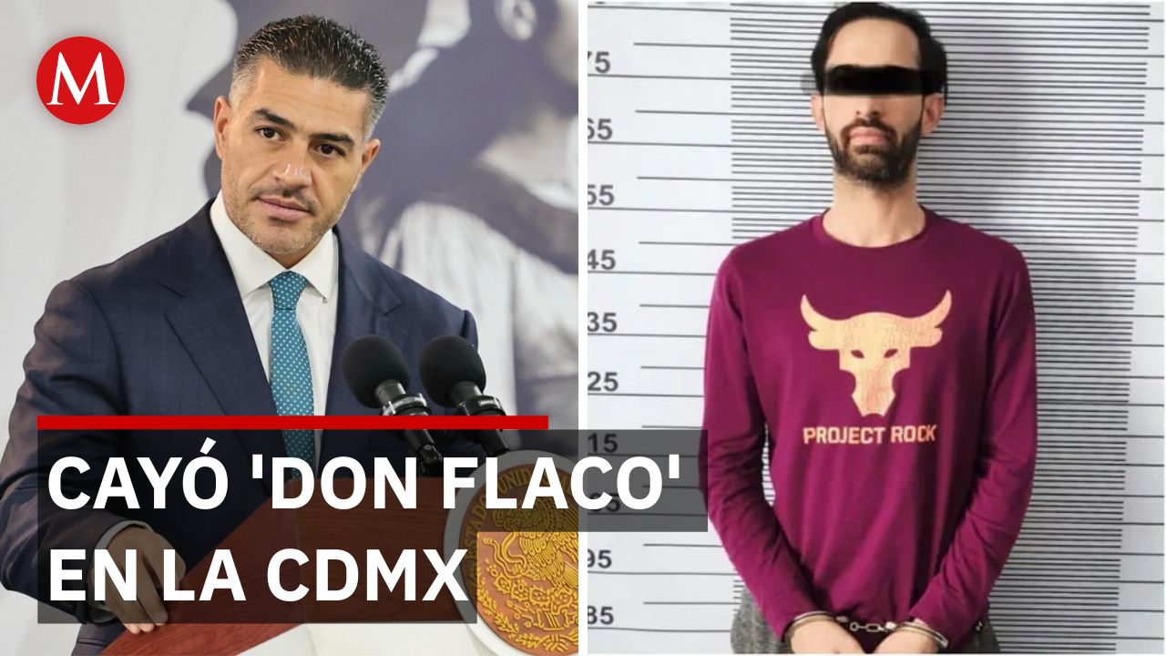 Harfuch revela contacto con Italia antes de detener a 'Don Flaco'
