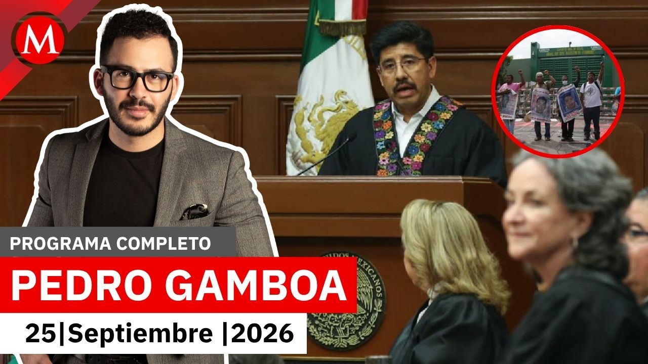 Hugo Aguilar recibe a los padres de los 43 normalistas | Pedro Gamboa, 25 de septiembre de 2026