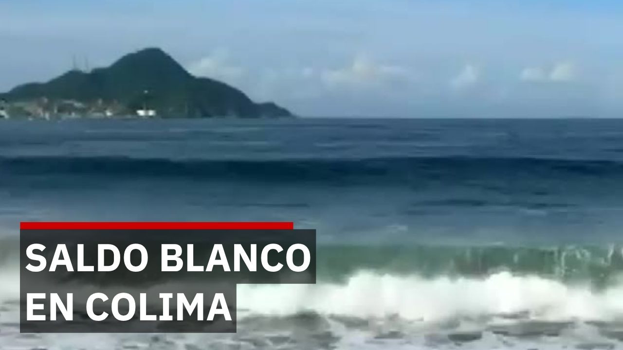 Huracán 'Polo' pasó a 240 kilómetros: Colima reporta saldo blanco sin daños