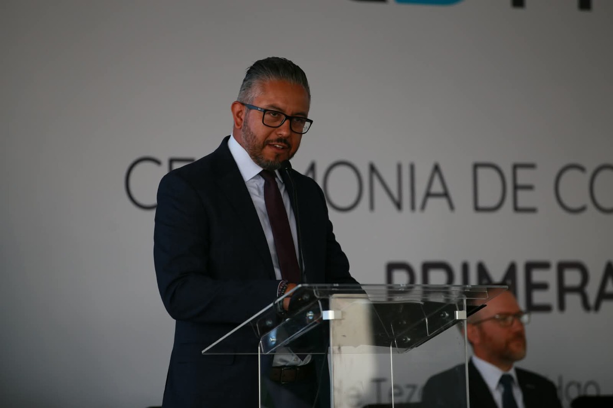 Miguel González Bautista, presidente municipal de Villa de Tezontepec. (Jorge Sánchez)