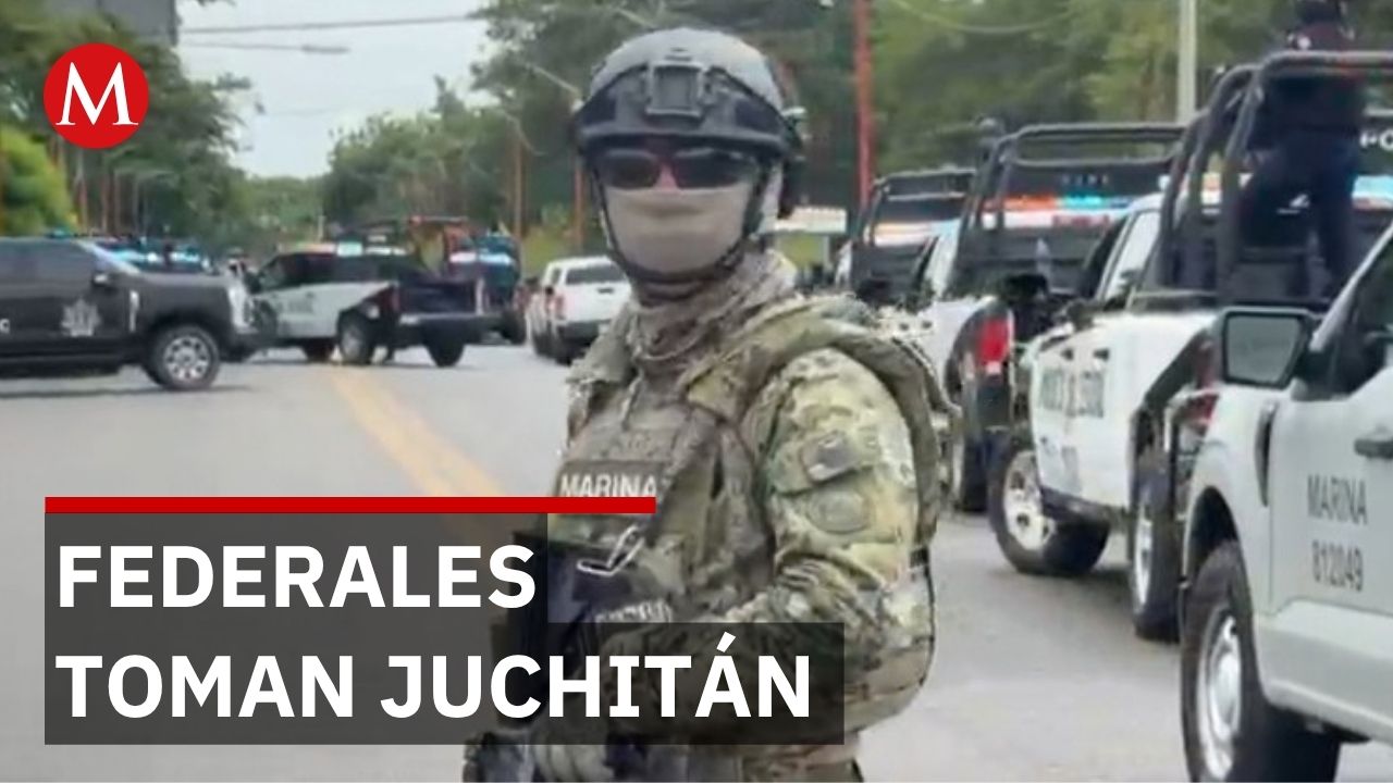 111 policías municipales pierden control de Juchitán ante llegada de fuerzas federales