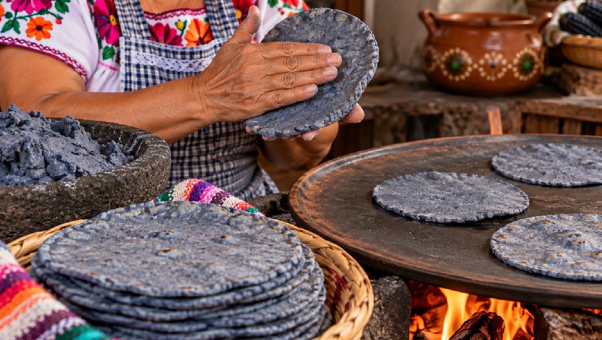Las tortillas azules pueden estar hechas con colorante | IA Discover