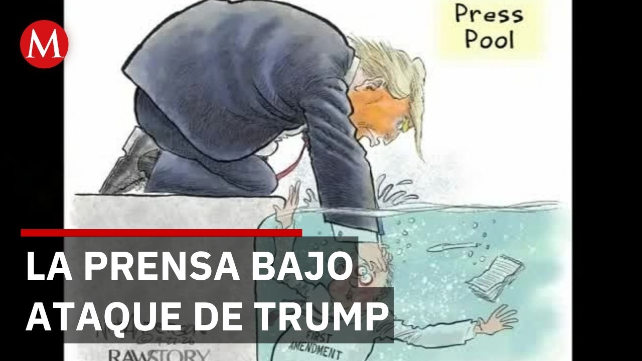 Trump ahoga la libertad de prensa | Los Desplumados de Rapé
