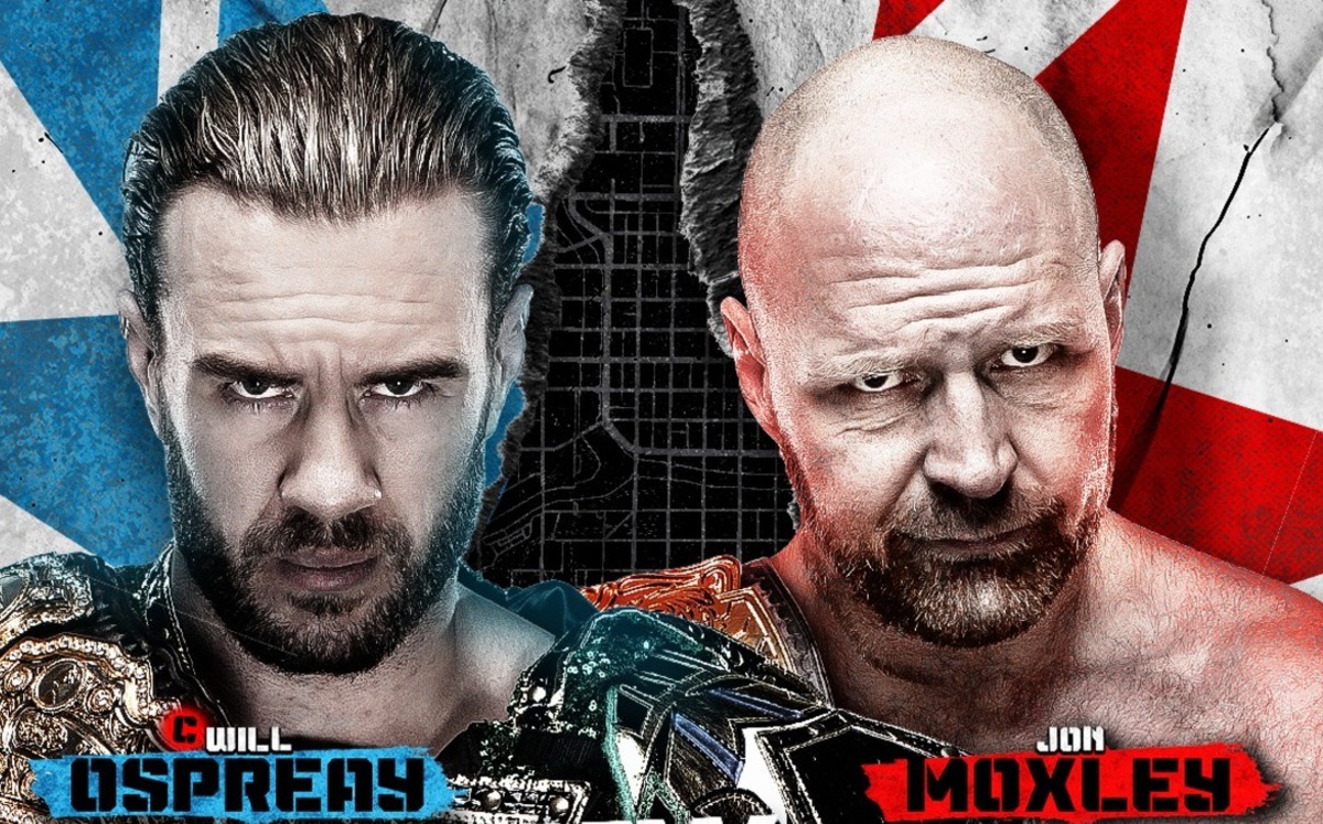 Will Ospreay frente a Jon Moxley en uno de los duelos más esperados de AEW / NJPW. (X @AEW)