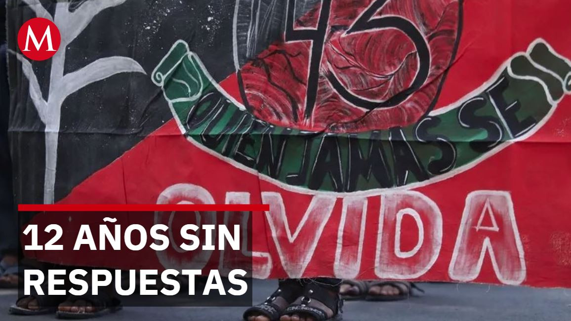 12 años buscando a 43 normalistas y gobierno sin presentar pruebas científicas