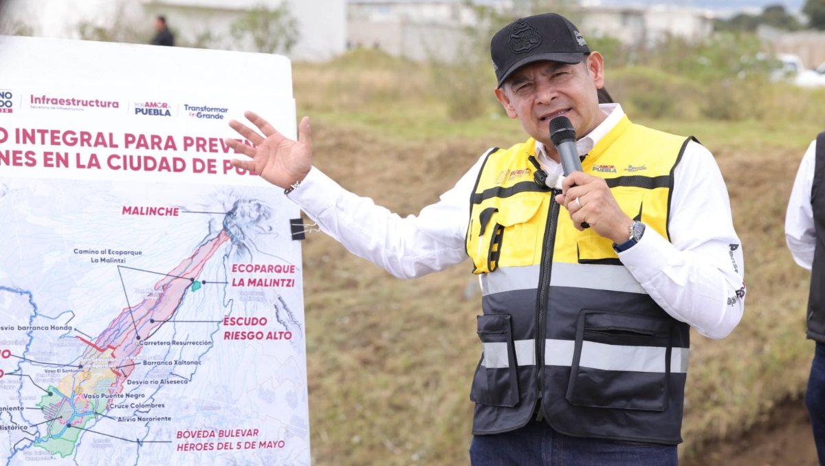 Armenta pone en marcha plan antiinundaciones para Puebla capital | Gobierno de Puebla