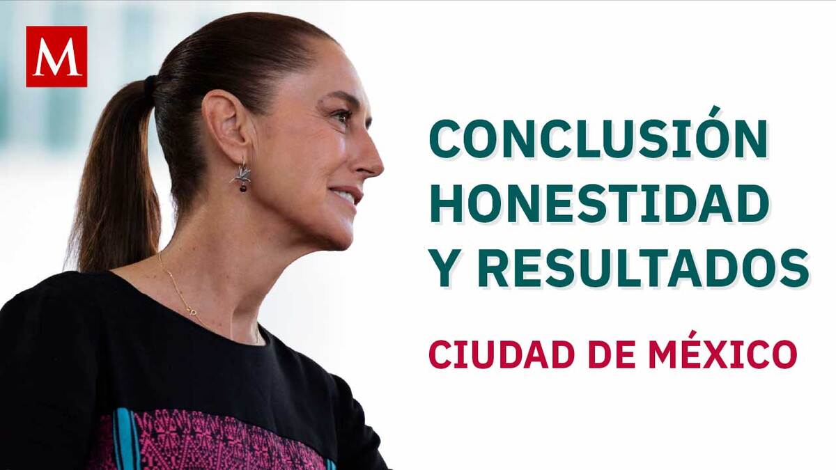 Claudia Sheinbaum preside Honestidad y Resultados en el Zócalo de la Ciudad de México