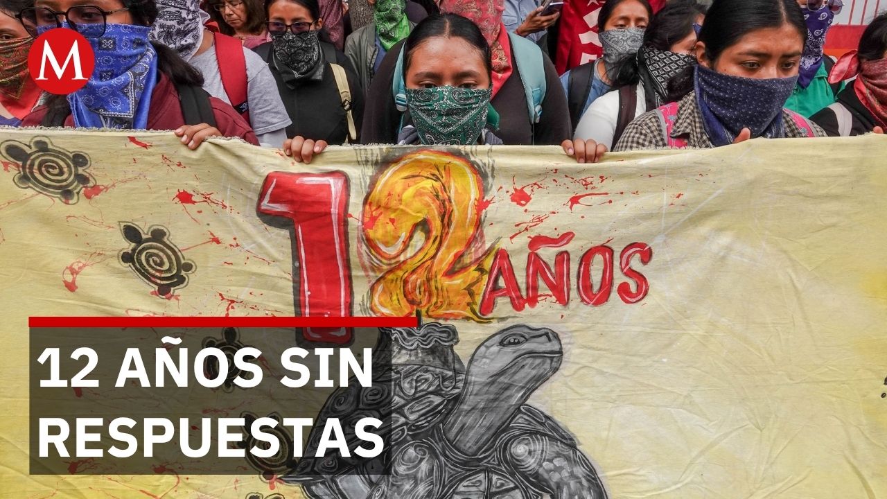 Desaparición de 43 normalistas de Ayotzinapa sigue sin resolverse tras 12 años